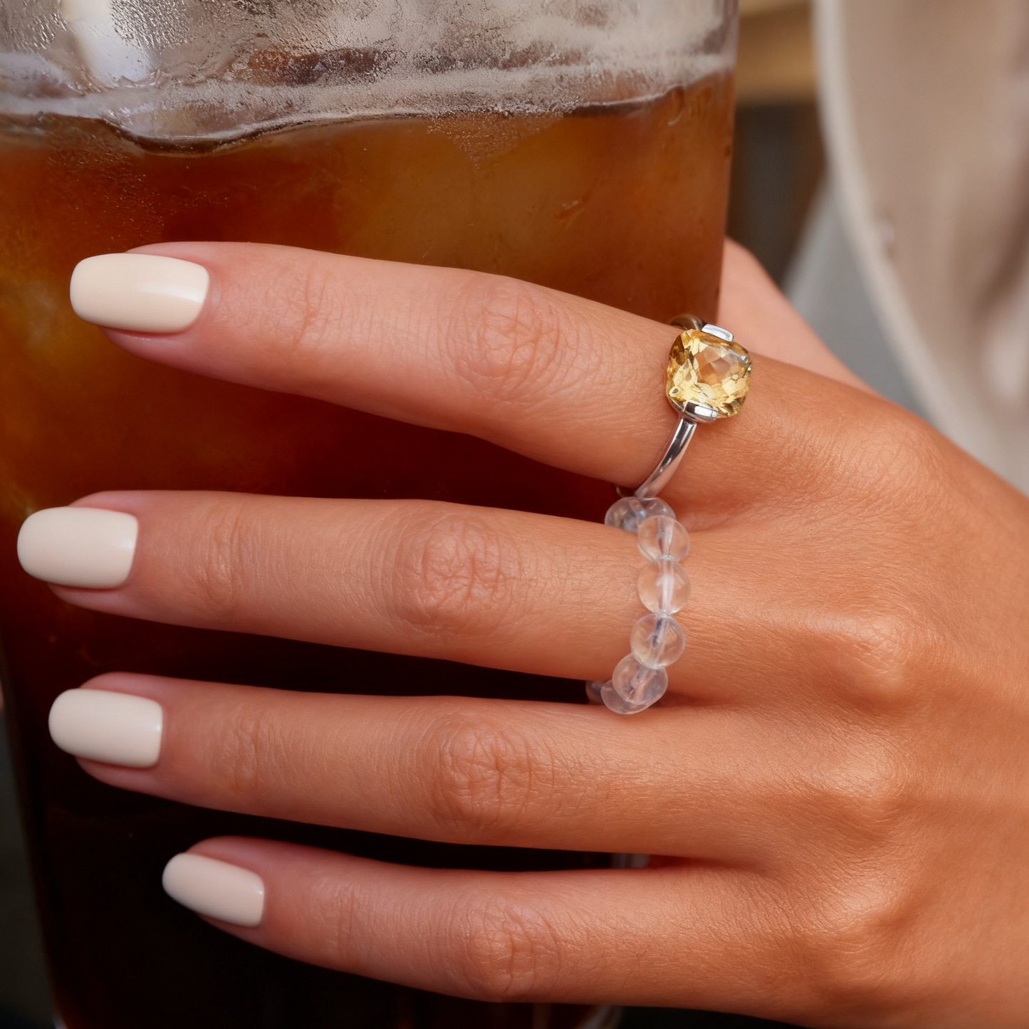 Natural Citrine Ring
