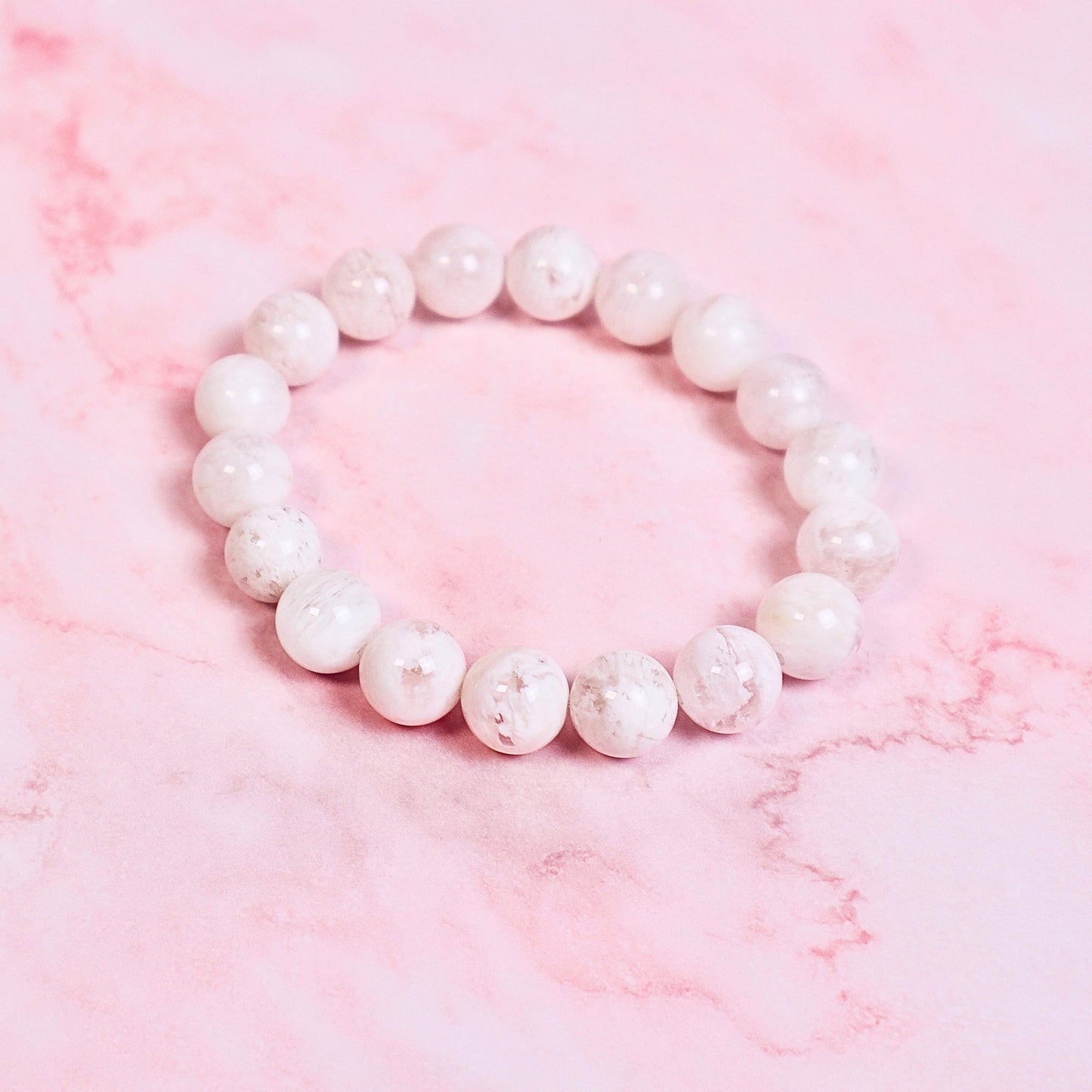 Snowflake Obsidian Bracelet